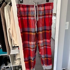 aerie flannel joggers (sort of pajamas)